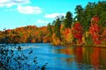 Картинки пейзажи,река осень